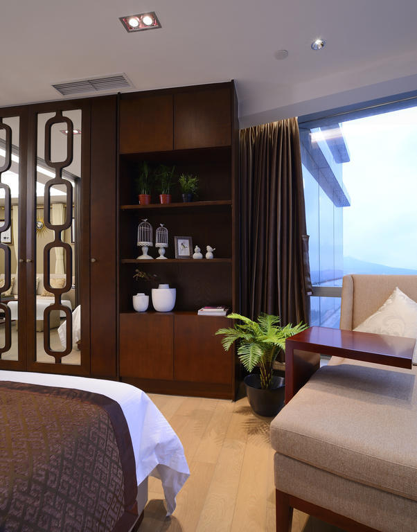 Yousu Hotel & Apartment Nanjing Xuanwu Lake Jinmao Plaza Branch الغرفة الصورة