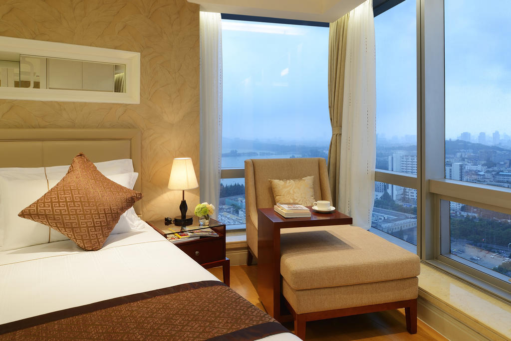 Yousu Hotel & Apartment Nanjing Xuanwu Lake Jinmao Plaza Branch المظهر الخارجي الصورة