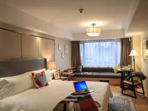 Yousu Hotel & Apartment Nanjing Xuanwu Lake Jinmao Plaza Branch المظهر الخارجي الصورة